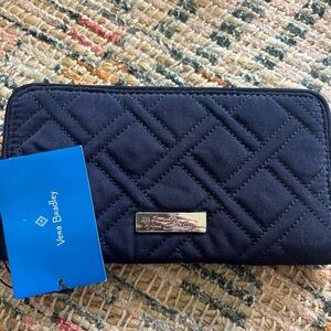 Vera Bradley Black Quilted Wallet